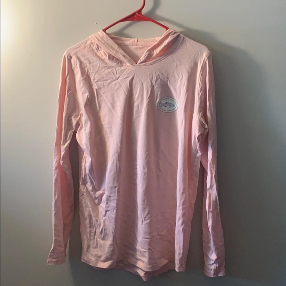 Vineyard Vines Pink Long Sleeve Hoodie
